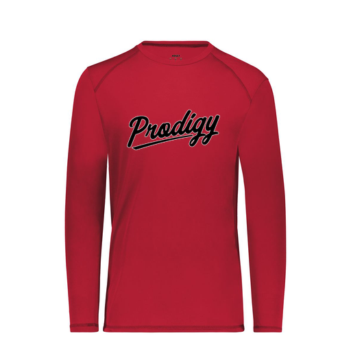[6845.083.S-LOGO2] Men's SoftTouch Long Sleeve (Adult S, Red, Logo 2)