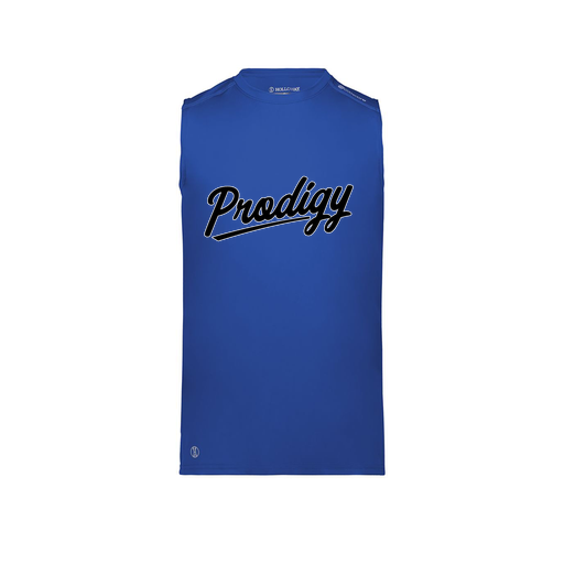 [222593.060.S-LOGO2] Men's CoolDry TankTop (Adult S, Royal, Logo 2)