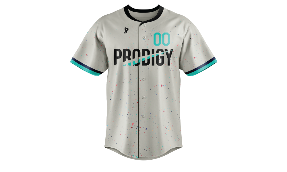 KC Prodigy 16U - Schrick - Splatter Full-Button Jersey